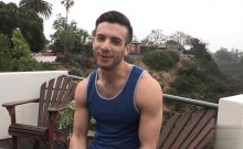 Latin gay anal sex with facial