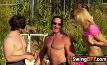 Swingers Have A Naughty Pool Party Now