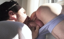 Edward Terrant Gets Morning Fuck From Daddy