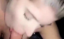 Blonde teen Kiara Knight hot POV blowjob and fucking on cam