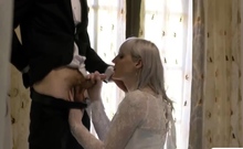 Shemale Bride Gets Analed By Groom Before Getting Married