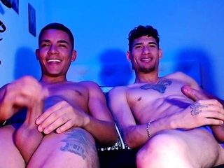 Exclusive Party Boys masturbating Part 3 doing a Cam Show