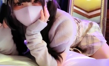 Pretty Japanese teen solo masturbation Uncensored