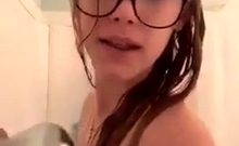 Famous Blonde Periscope Girl - Shower Stream