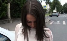 Amateur Hitch Hiking Teen Foxy Di Asshole Fucked In Public