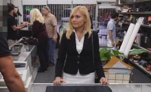 Hot Blonde Milf Holly Fucked In Pawn Shop