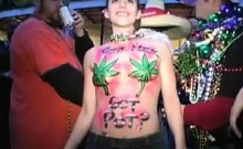 Flashing Tits During Mardi Gras